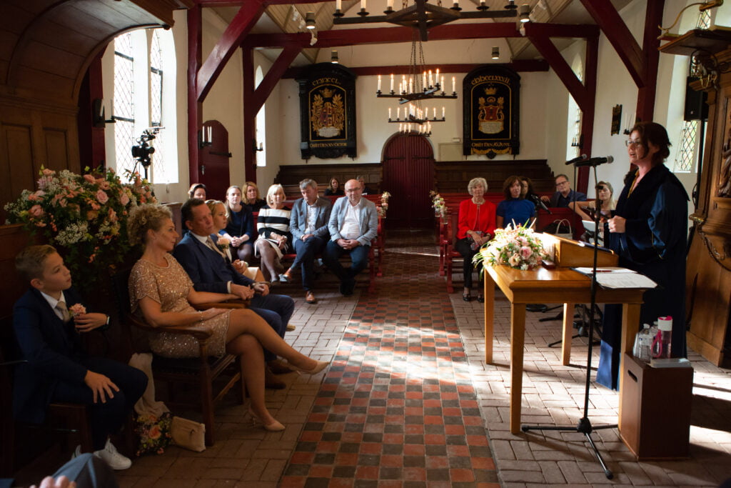 Landgoed Lauswolt trouwen in het kerkje van Olterterp